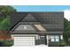 Charming single-story home featuring stone accents, attached garage, and well-manicured landscaping at 1021 Jase Dr., Longs, SC 29568
