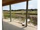 A covered outdoor patio offering views of the community at 1021 Jase Dr., Longs, SC 29568