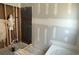 Bathroom construction showcasing pipe and tub installation at 1045 Jase Dr., Longs, SC 29568