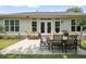Outdoor patio boasts comfortable seating, ideal for relaxation and entertainment at 106 Cypress Creek Dr., Murrells Inlet, SC 29576