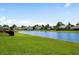 Lawn leading to lake; properties are spaced nicely apart at 1149 6Th Ave. S, North Myrtle Beach, SC 29582