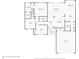 Layout of the home showing multiple bedrooms, kitchen, living spaces, and a two-car garage at 1149 6Th Ave. S, North Myrtle Beach, SC 29582