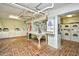 Bright laundry room with multiple washers and dryers for residents' convenience at 1207 S Ocean Blvd. # 50809, Myrtle Beach, SC 29577