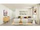 Bright living room with modern decor, comfortable seating, and stylish accents at 1218 Willow Oaks Way, Conway, SC 29526