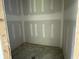 Unfinished closet with gray walls, waiting for shelving and storage solutions at 1236 Mill Banks Dr., Longs, SC 29568