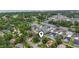 Panoramic aerial view of a residential neighborhood near a golf course and coastline in Myrtle Beach, SC at 1468 Fox Hollow Way, North Myrtle Beach, SC 29582
