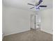Neutral bedroom with carpet flooring, closet, and a ceiling fan at 154 Cedar Point Ave., Murrells Inlet, SC 29576