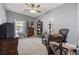 Calm bedroom with carpet, desk and bookshelves at 141 Lazy Willow Ln. # 103, Myrtle Beach, SC 29577