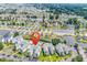 Scenic aerial view of the condominium complex surrounded by lush landscaping and waterways at 2020 Cross Gate Blvd. # 203, Surfside Beach, SC 29575