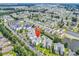 Scenic aerial view of the condominium complex surrounded by lush landscaping and waterways at 2020 Cross Gate Blvd. # 203, Surfside Beach, SC 29575