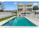 Inviting backyard pool with a privacy fence, ideal for Gathering fun and outdoor entertaining at 213 South Myrtle Dr., Surfside Beach, SC 29575
