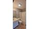 Clean bathroom features a white vanity, toilet, and shower/tub combo at 2407 James St. # 401, Conway, SC 29527