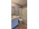 Bathroom featuring a shower-tub combination and white vanity at 2407 James St. # 401, Conway, SC 29527