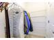 Organized walk-in closet with ample storage and hanging space for clothes and accessories at 2499 Burning Tree Ln., Little River, SC 29566