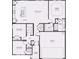 Detailed floorplan showcasing the layout of the home with bedrooms, kitchen, great room, and garage at 3027 Deerberry Place, Longs, SC 29568