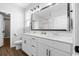 Bathroom featuring a double vanity, sleek hardware and a minimalist design at 305 Portofino Dr., Myrtle Beach, SC 29579