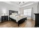 Primary bedroom featuring a tray ceiling, a large bed and a neutral color scheme at 305 Portofino Dr., Myrtle Beach, SC 29579