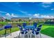 Outdoor patio area is perfect for grilling and chilling with nice community view at 316 Lifestyle Court, Surfside Beach, SC 29575