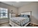 Comfortable bedroom with light walls, soft bedding, and bright natural light at 316 Lifestyle Court, Surfside Beach, SC 29575