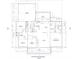 Detailed floor plan showcasing the layout of this home including dimensions of all rooms at 3200 Fowler School Rd., Loris, SC 29569