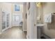 Inviting foyer with hardwood floors and a beautiful entry door at 400 Dog Pen Ct., Myrtle Beach, SC 29588