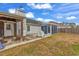 Home backyard with patio, shed, and screened in patio at 405 Flagstone Dr., Myrtle Beach, SC 29588