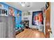 Cozy bedroom with laminate floors, ample natural light and closet at 405 Flagstone Dr., Myrtle Beach, SC 29588