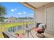 Scenic patio offering peaceful views of the pond and surrounding community, perfect for relaxation and enjoyment at 4142 Hibiscus Dr. # 20-202, Little River, SC 29566