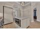 Kitchen island with marble countertops, a built-in oven and custom cabinets at 434 Posada Dr., Myrtle Beach, SC 29572