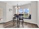 Cozy breakfast nook with a window seat and pendant lighting at 447 Honeyhill Loop, Conway, SC 29526