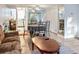 Inviting living room featuring a cozy couch, dining area, and access to other rooms at 4505 N Kings Hwy. # E2, Myrtle Beach, SC 29577