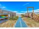 Convenient beach access featuring a wooden walkway, ideal for enjoying sunny days by the ocean at 5905 S Kings Hwy. # 206A, Myrtle Beach, SC 29575
