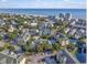 Aerial view of the condos, community pool, landscaping, and the ocean at 601 Hillside Dr. N # 1931, North Myrtle Beach, SC 29582
