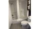 Bathroom featuring a shower and tub combination, plus plenty of storage at 7100 North Ocean Blvd. # 617, Myrtle Beach, SC 29577