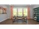 Stylish office space with natural light, hardwood floors, and tasteful decor at 7180 Shooting Star Way, Myrtle Beach, SC 29579