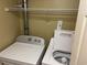 Bright laundry room with washer and dryer at 770 Charter Dr. # C4, Longs, SC 29568