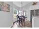 Charming breakfast nook with bay window providing natural light and backyard views at 832 Windsor Rose Dr., Conway, SC 29526