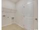 Functional laundry room with shelving offers practical storage solutions at 863 Long Beach Dr, Longs, SC 29568