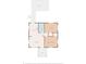 Detailed floorplan showcases the layout of the home, including the living room, bedrooms, and kitchen at 1004 Georgetown St., Marion, SC 29571