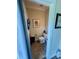 Cozy half bathroom with neutral paint, ceramic tile, and stylish decor at 1048 Fairway Ln. # 1048, Conway, SC 29526