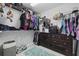 Walk-in closet with ample storage, shelving, and organization options, plus a dresser with safe at 1205 Cymmer Ct., Conway, SC 29527