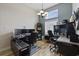Bright home office with multiple work stations at 1205 Cymmer Ct., Conway, SC 29527