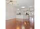Spacious living room showcasing hardwood floors, lots of natural light, and an open layout for easy entertaining at 121 Parmelee Dr. # D, Murrells Inlet, SC 29576