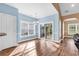 Inviting dining area with large windows and sliding glass doors to the outside at 1410 Bohicket Ct., Myrtle Beach, SC 29579