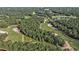 Expansive aerial view of a lush golf course surrounded by dense woodlands and distant homes at 157 Egret Run Ln. # 523, Pawleys Island, SC 29585