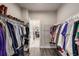Walk-in closet with custom shelving and racks for maximum storage at 1741 Parish Way, Myrtle Beach, SC 29577