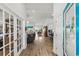 Inviting foyer with hardwood floors, flowing into open-concept living space with natural light and modern finishes at 1833 Lake Egret Dr., North Myrtle Beach, SC 29582
