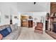 Open-concept living room that flows into the dining and kitchen areas at 1880 Plantation Dr., Myrtle Beach, SC 29577