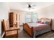 Comfortable bedroom featuring wood floors, and a ceiling fan at 2257 Huntingdon Dr. # H, Myrtle Beach, SC 29575