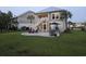 Backyard with outdoor grill and lounge space offering outdoor living at 277 Splendor Circle, Murrells Inlet, SC 29576